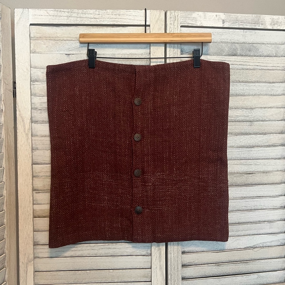 Set of two west elm pillow covers